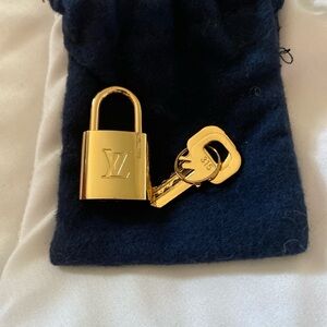 Louis Vuitton Gold Lock Set